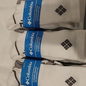 3 - 3 pack of Columbia socks